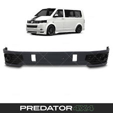 SPORTLINE LOOK FRONT BUMPER LIP SPOILER SPLITTER FOR VW TRANSPORTER T5.1 10-15