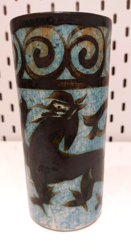 Celtic pottery newlyn - newlyn, stylised