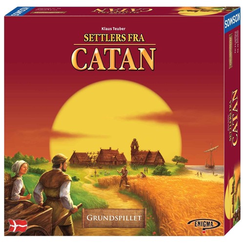 Spilbræt settlers catan - spilbræt, of