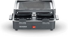 Severin Mini Raclette Non-Stick Coated Grill Plate 4 person(s) 600 W Black