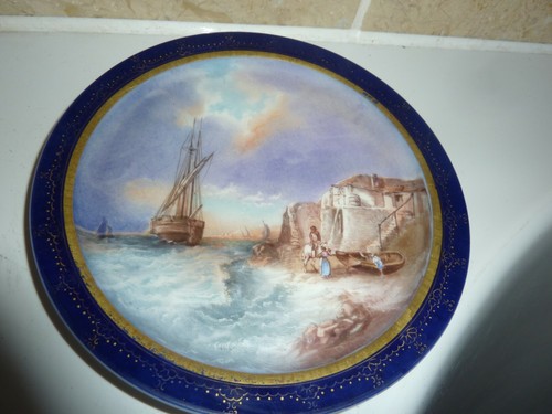 19thc limoges china 17cm - limoges,