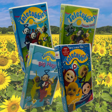Collection Of Teletubbies VHS Video Tapes | Tested & Working