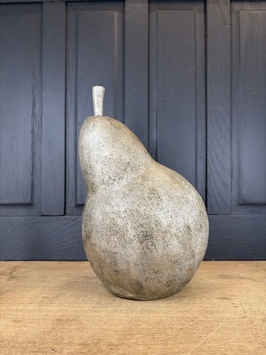 Large resin pear - resin,