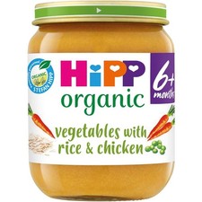 Hipp Vegetables with Rice & Chicken 125g - 2 Pack