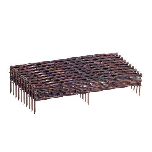 Flower bed edging - ,, woven