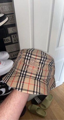Supreme burberry crusher hat - supreme,
