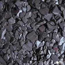 Decorative Coloured Blue Slate Stones Pebbles Cobbles Paddlestone Shingle Gravel
