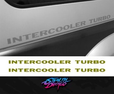 Intercooler turbo Gold fits