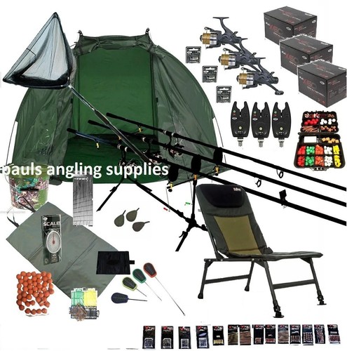 Carp fishing set kit full - ,