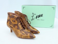 Miss L Fire Ankle Boots Lace