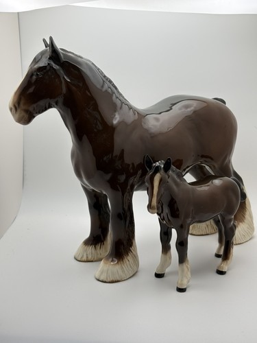 Beswick shire horse - mare, (818)