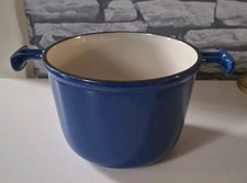 Le Creuset Cast Iron Fondue Pot Blue