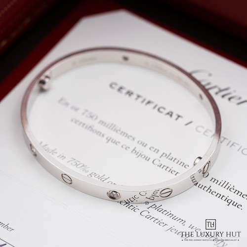 Cartier 18ct white - cartier, gold