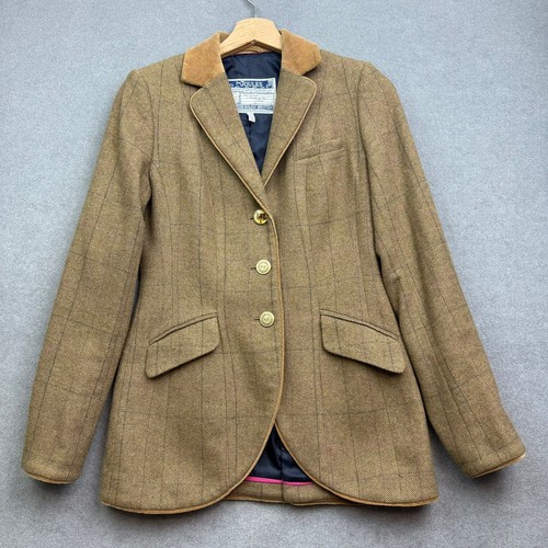 Joules tweed jacket wool - joules,