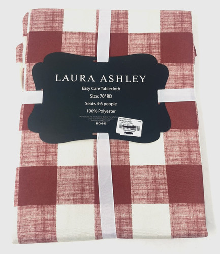 New laura ashley red - new, white