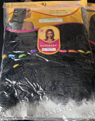 Afro kinky bulk - kinky, synthetic