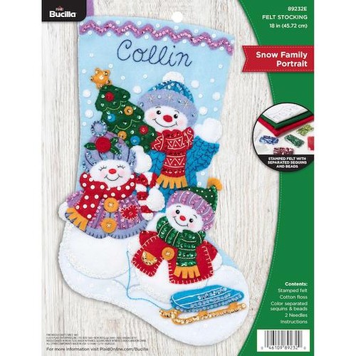 Bucilla felt christmas - bucilla,