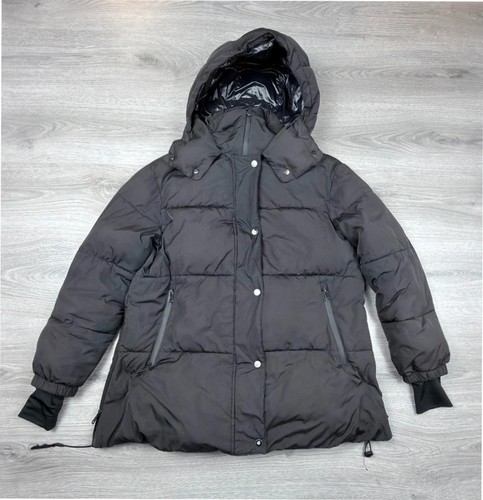 Zara women black puffer - zara,