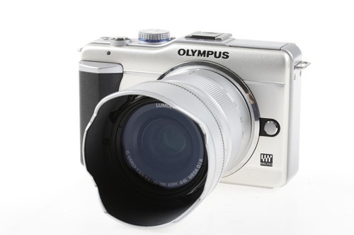 Olympus pen pl1 with lumix - pen, g