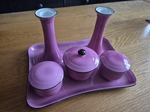 Vintage art deco pink - pink, dressing