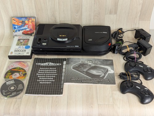 Megadrive mega cd 2 console - megadrive,