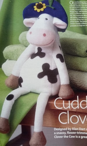 Alan dart clover the cow - cow, toy