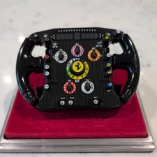 RARE | Amalgam 1:4 scale model of Ferrari ‘F10’ steering wheel F1 model