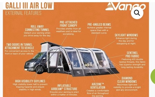 Vango galli iii low inflatable - vango,