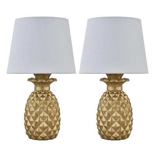 Set modern pineapple gold - modern,