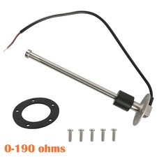 Fuel Level Sender Water Level Gauge Sensor 0-190 ohms For Truck Boat Car 150mm