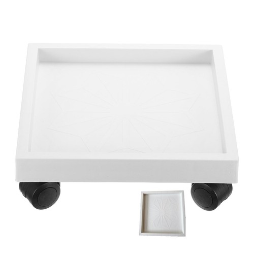 Square plant caddy with - plant,