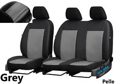 FORD TRANSIT Mk7 2006-2013 ARTIFICIAL LEATHER TAILORED FRONT SEAT COVERS