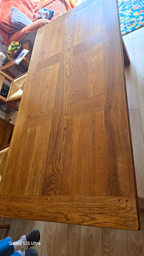 Dining table solid - dining, dutch