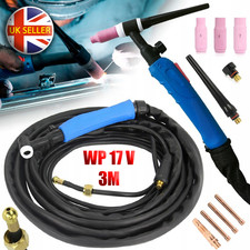 TIG Welding Torch Handle LIFT MMA with Valve 10-25 – 3m Cable WP-17-V  TIGPOL
