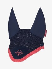 Le Mieux Classic Fly Hood in Navy/Cranberry, BNWT