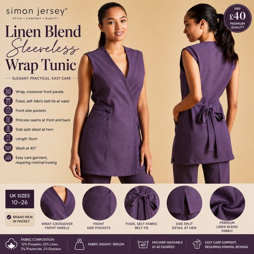 Beauty tunic linen - beauty, dress