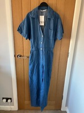 BNWT ZARA Z1975 Blue Denim and