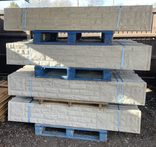 Concrete gravel boards - concrete, 6”