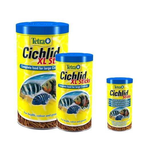 Tetra cichlid sticks - cichlid, xl