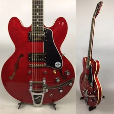 (Tokai) ES-201F Red Bigsby mod