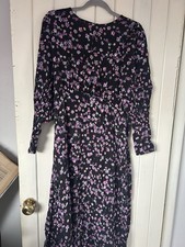 H&M Floral Maxi Dress Size 14