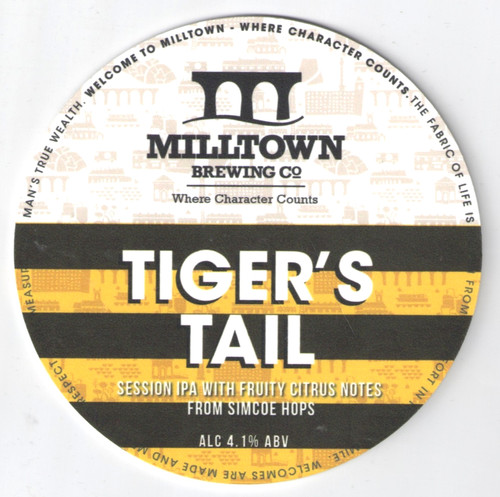 Ale beer pump clip badge - ale, front