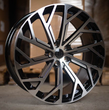 19"s8 black polish alloy