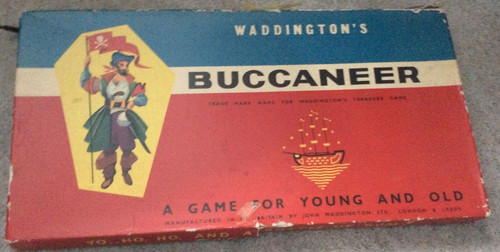 Vintage buccaneer board game - buccaneer,