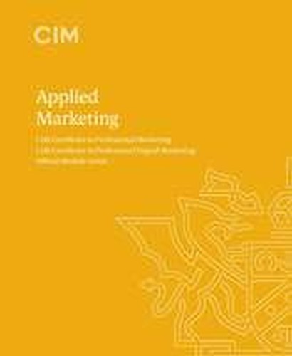 Applied marketing cim - marketing,