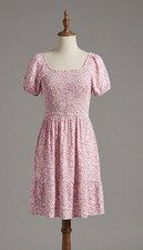 George Pink Floral Smock