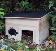 Hedgehog House & Hibernation Shelter, Predator Proof Outdoor Habitat Hedgehog