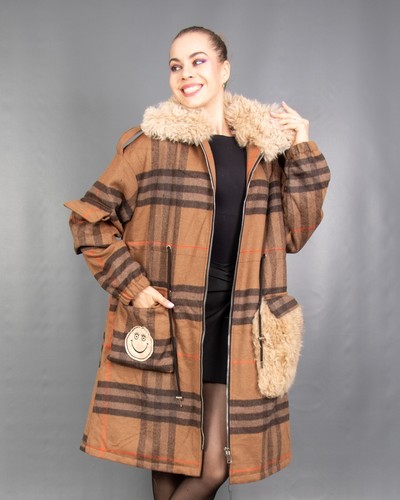 18612 new glamorous wool coat - glamorous,