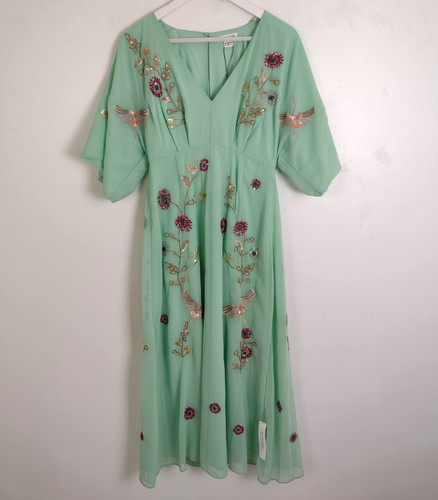 Monsoon neck floral - v-neck,