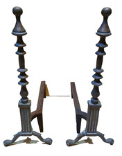 Vintage 20" Brass & Cast iron